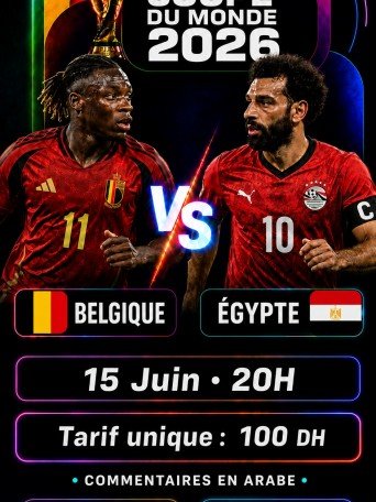 BELGIQUE VS ÉGYPTE