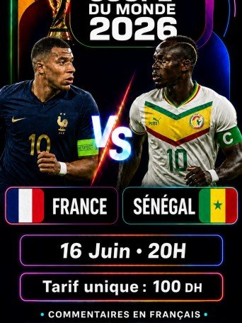 FRANCE VS SÉNÉGAL